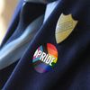 144 Colourful PRIDE Rainbow Flag 30mm Glossy Stickers