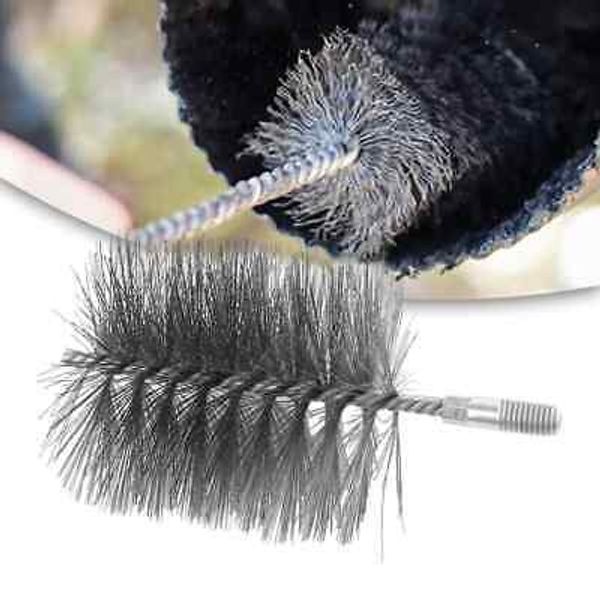 6inch Chimney Cleaning Brush with Standard M12 NPT End Fitting for Chimney