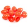 100 EMPTY ORANGE PLASTIC EASTER VENDING EGGS 2.25 INCH, BEST PRICE, FASTEST SHIP