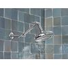 16 in. Pivoting Adjustable Shower Arm,S116BN, Brushed Nickel