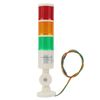 Warning Light, Busy Light Indicator LED Industrial Signal Warning Lights,Electrical Multi Testers 3 Layer LED Foldable Signal Tower Stack Lights Alarm Light 24VDC