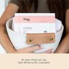 FREY Naturally Scented Dryer Sheets - 2 Pack of 40 Natural Laundry Dryer Sheets (80 Total) (Jasmine Rose Fragrance)