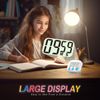 Acomingwin 4 Pack Digital Timer for Kids, Kitchen Timers for Cooking, Magnetic Countdown Timer for Teachers, Classroom, Study, Exercise, Work - Powered by AAA (Not included)