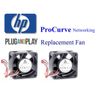HP ProCurve 2626 (P/N J4900A) Replacement Fan Kit, 2x new fans