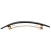 France Luxe Extra Long Rectangle Barrette - Black