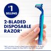 Gillette Sensor2 Pivoting Head + Lubrastrip Men's Disposable Razors, 12 Count (Pack of 3, Total 36 Razors)