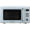 MWR7020BL Retro Compact Countertop Microwave Oven with Button Control, LED Displ