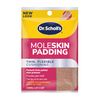 Dr. Scholl's Moleskin Padding 4-5/8 X 3-3/8-Inch 3 Ea