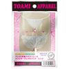 Ferrica Fabric Flower Lace Combination Open Full Back Pink