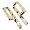 PADDOCK Patio Handle & Lever - Euro - Brass