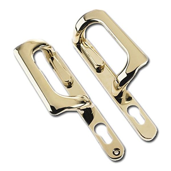 PADDOCK Patio Handle & Lever - Euro - Brass
