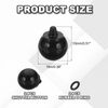 PATIKIL Camera Shutter Button, 2 Pack 10mm Ball Shape Shutter Release Buttons Pure Copper Camera Button for Fujifilm XT5 XT30 XT20 XT4 XE2 XE4, Black