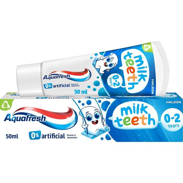 Aquafresh Baby Toothpaste Milk Teeth 0-2 Years 50ml FAST FREE POSTAGE