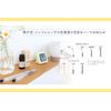 dretec Digital Thermometer/Hygrometer, Hygrometer, Small, Compact, Wall Mounted, Stand, Hook Included, Strap Hole, Yellow