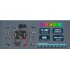 MICTUNING Wireless P1S RGB 8-Gang Switch Panel -LED Light Bar Remote Control Box