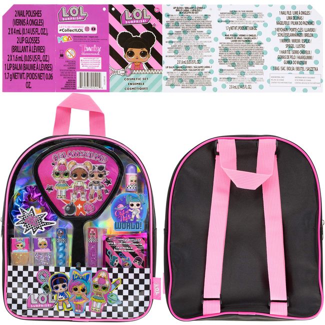 Lol Surprise 5 Piece Backpack & Lunch Box Set, Multi