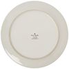 kate spade new york Deco Dot Dinner Plate, 1 Count, White