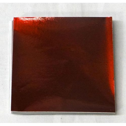 Candy Molds N More Burgundy Confectionery Foil Wrappers (125, 6x6 inch)
