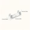 20Pcs Clear Cable Management Clips, Adhesive Wire Organizer for TV, Computer, Under Desk