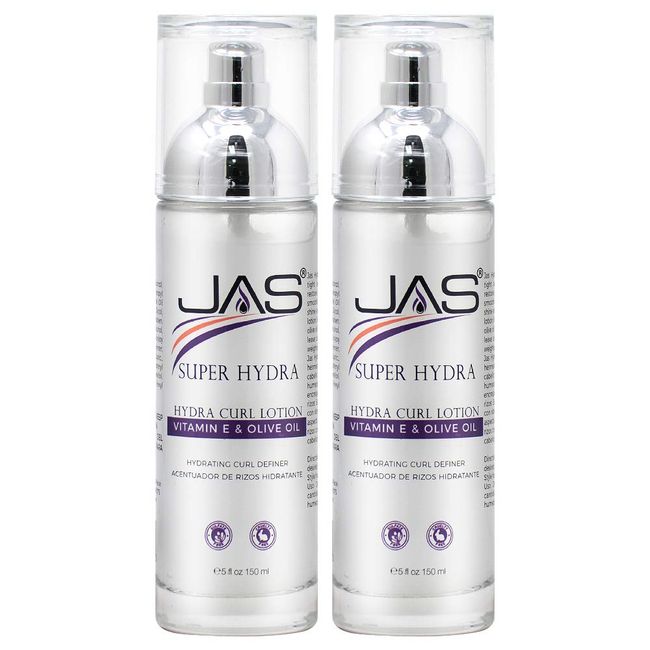 JAS Super Hydra Hydra Curl Lotion 5-ounce (Pack of 2)