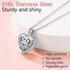 FindChic Memorial Lockets for Ashes Ern for Cremation Keepsake Urns Vial Necklaces