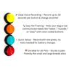 Dog training buttons recordable