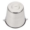 Lindy's stainless steel pail, 4 quarts, Silver