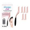 Schick Hydro Silk Dermaplaning Wand, Dermaplaning Tool for Face with 6 Refill Blades | Dermaplane Razor, Peach Fuzz Remover, Eyebrow Razor, Face Razor, Facial Razor, Professional Style Skincare Tool