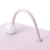 Francfranc French Wave Shape Vanity Pouch, Large, light purple