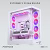 Phanteks D30 Reverse Airflow 140mm D-RGB PWM Fan - White