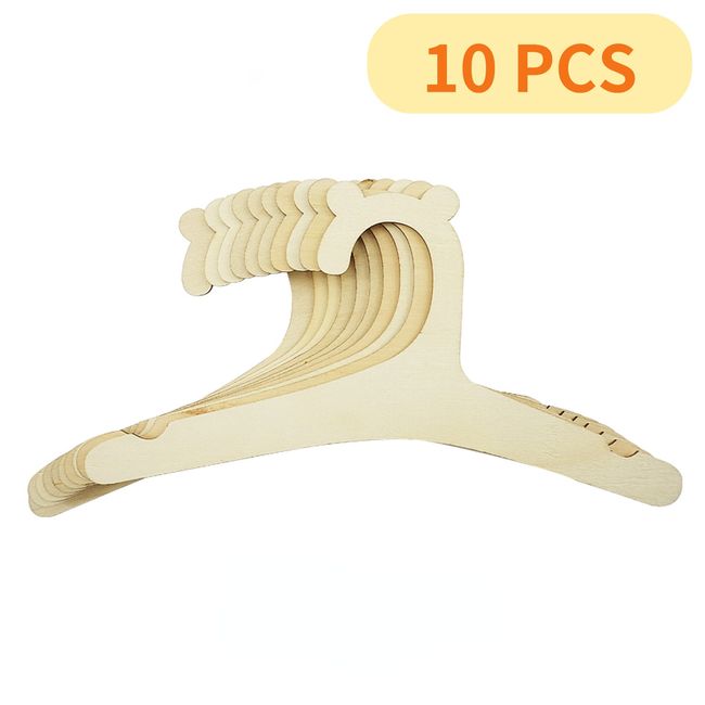 Kids Wooden Hangers (10 pcs)