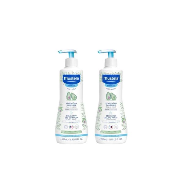 Gentle Cleansing Gel Yenidoğan Şampuan 500 ml X 2