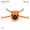 WRAPGRADE Skin Compatible with DJI Mini 3 Pro (Neon Orange)
