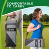 Golf Cooler Bag plus 2 Ice Packs - Keeps Drinks Cold for Hours - Holds 6 Beer Ca