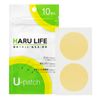 Stick-on Life U-patch [Turmeric Ornithine Vitamin C Derivative/Beauty Ingredients] Moisturizing Body Beauty Patch, Moisturizing, Dry (10 Sheets / 2 Sheets x 5 Sheets)