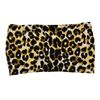 scicent Boho Headbands Leopard Hair Bands Knoted Turban Headband Stretch Twist Head Wraps Stripe Cloth Head Bands for Women and Girls KP0039