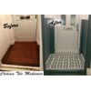 Victorian Floor Tile Stencil | Border & Pattern Stencil for Painting Floors, Walls & Surfaces | Reusable Plastic