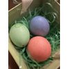 6 Hand Blown Easter Eggs - Dyed