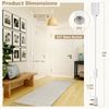 DiCUNO E27 Lampholder, Pendant Light Ceiling Lighting Fitting, Suspended Pendant Light Fitting Kit, White, 4M, 2Packs