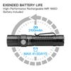 ThruNite TC15 V2 2531 Lumens USB Rechargeable Flashlights black - CW
