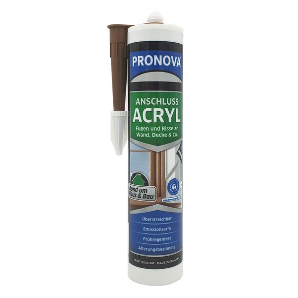 Pronova Acrylic Closure 300 ml, Brown