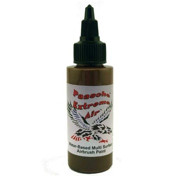 Paasche 60 ml Brown Acrylic All Surface Paint Airbrush Paint