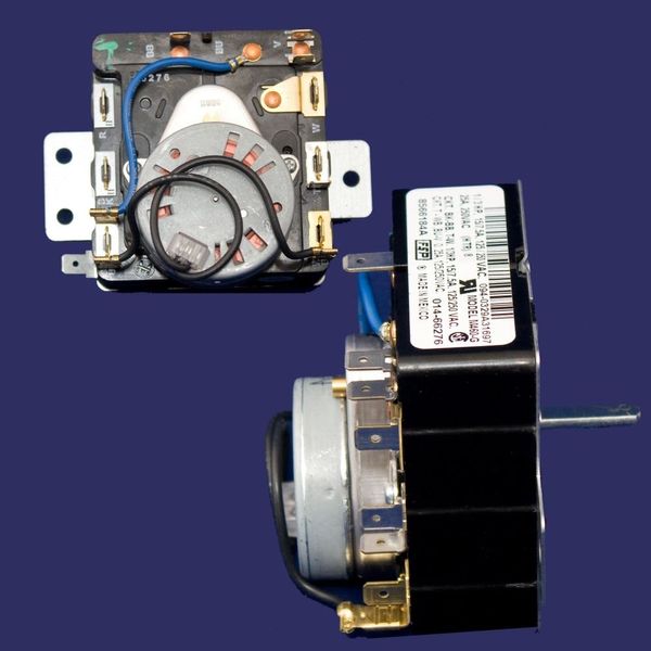 Whirlpool 8566184 Dryer Timer, Size 1, Silver