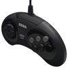 New Retro-Bit Official Sega Genesis Controller 6-Button Arcade Pad  BLACK