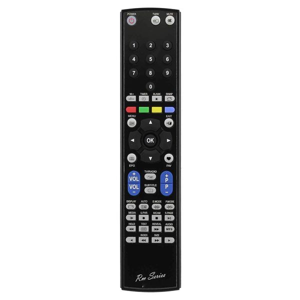 RM Series Replacement Remote Control Compatible with Grundig 55 VCE 200