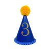 Any Age Customisable Bright Colourful Party Hat - Multiple Colour Choices Available