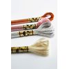 DMC 317W-E436 Light Effects Polyster Embroidery Floss, 8.7-Yard, Golden Oak