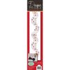 Designer Stencils C128T Musical Notes Cake Stencil, Beige/Semi-Transparent, 12"