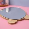 Queen-b Tabletop Mirror, Animal, Cute, Wooden Makeup Mirror, Stand, Mirror, Makeup, Cosmetics, Beauty, Animal, Interior, Gift, Bear