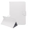 sourcing map Universal 10.1 Inch Tablet Case, Protective Folio PU Leather Shell Case for 10.1-10.5 Inch Touchscreen Tablet, White